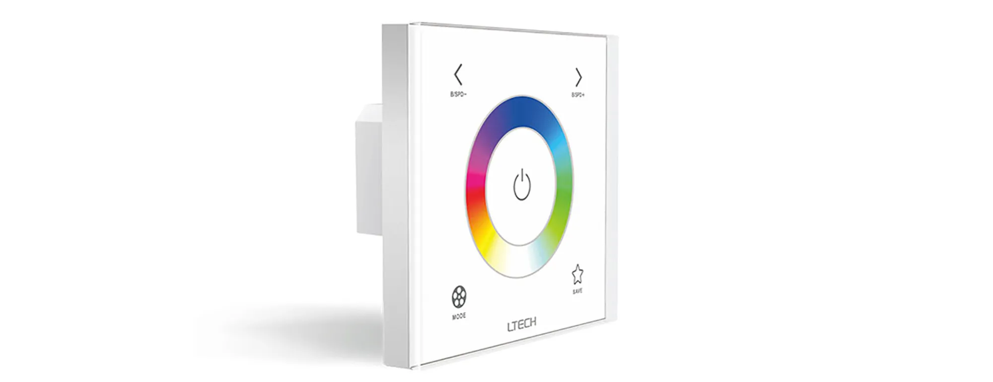 EX4S  RF 2.4GHz + DMX 512 RGBW Controller Touch Panel Single Zone